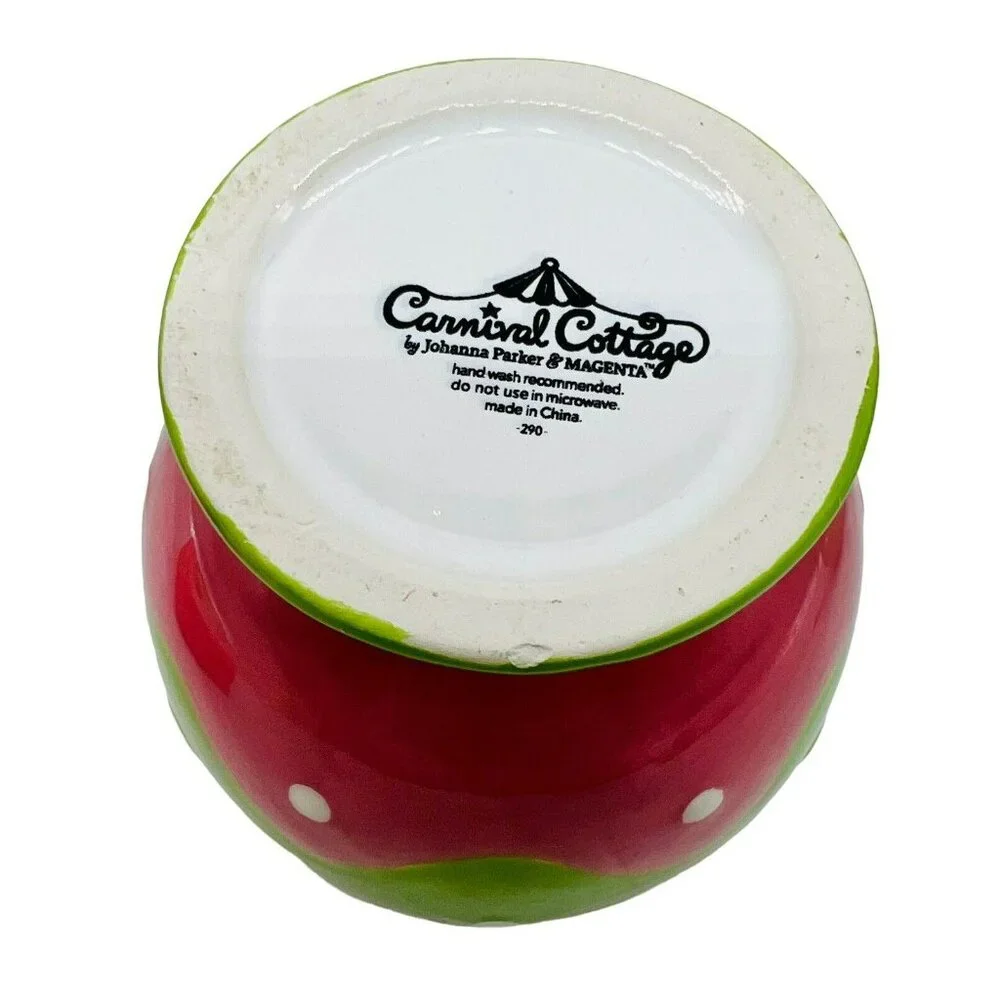 Johanna Parker Carnival Cottage Chick Canister Easter Duckie 8 inch‎ Magenta